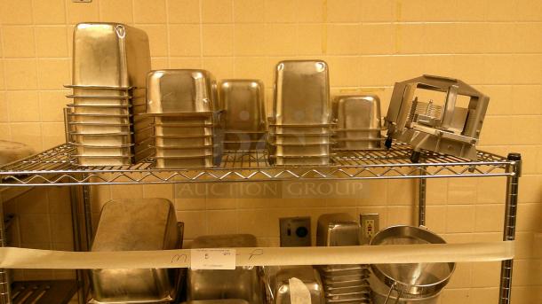 4 TIER SHELVES WITH KITCHEN ACCESSORIES! - Image 7 of 7