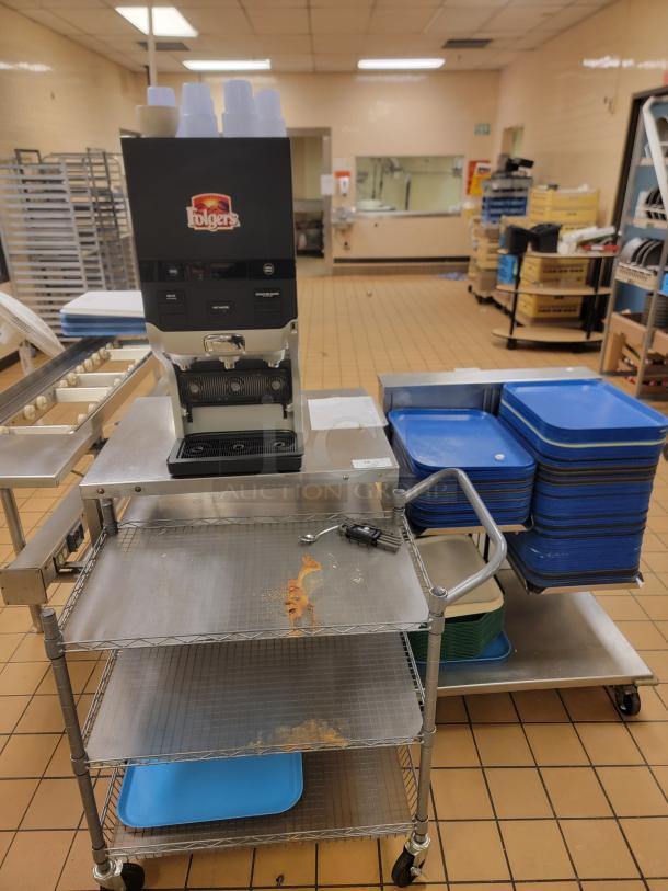 3 TIER STAINLESS WORKSTATION! - Image 1 of 6