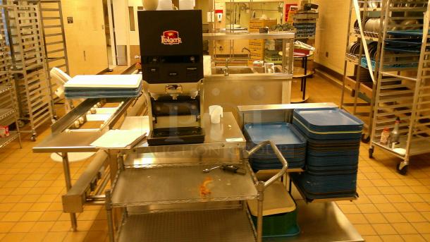 3 TIER STAINLESS WORKSTATION! - Image 2 of 6