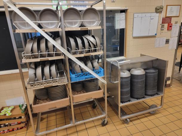 ASSORTED HOT PLATES & RACKING/SHELVING - Image 1 of 4