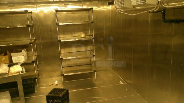 WALK IN FREEZER! NORLAKE FIRELINE WALK IN FREEZER, 8 FREEZER SHELVES
BUYER MUST REMOVE - Image 5 of 10