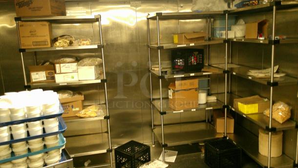 WALK IN FREEZER! NORLAKE FIRELINE WALK IN FREEZER, 8 FREEZER SHELVES
BUYER MUST REMOVE - Image 7 of 10