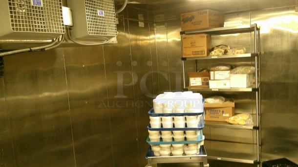 WALK IN FREEZER! NORLAKE FIRELINE WALK IN FREEZER, 8 FREEZER SHELVES
BUYER MUST REMOVE - Image 8 of 10