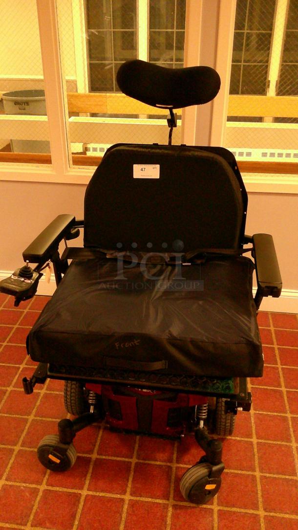 QUANTUM EDGE POWER WHEELCHAIR - WORKS GREAT! - Image 1 of 4