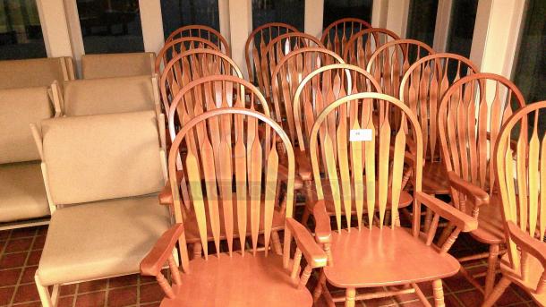 30 ASSORTED CHAIRS! - Image 1 of 3