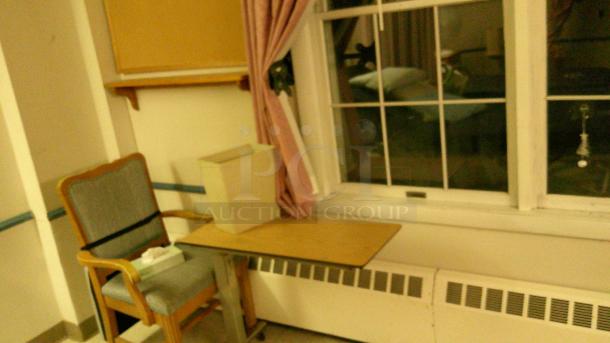 ENTIRE ROOM! (B21) IF YOU SEE IT, YOU CAN TAKE IT!   
 INCUDES BEDS, FURNITURE, DÉCOR, CURTAINS, AIR CONDITIONERS, PRIVACY CURTAIN TRACKS, BEDSIDE TABLES AND MORE! - Image 3 of 5