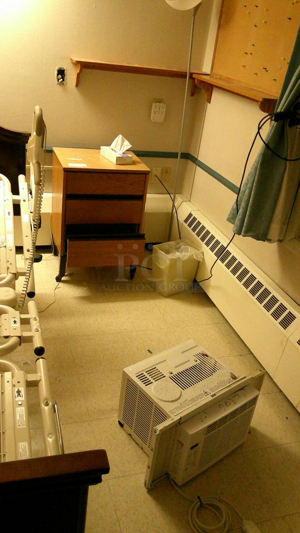ENTIRE ROOM! (B16) IF YOU SEE IT, YOU CAN TAKE IT!   
 INCUDES BEDS, FURNITURE, DÉCOR, CURTAINS, AIR CONDITIONERS, PRIVACY CURTAIN TRACKS, BEDSIDE TABLES AND MORE! - Image 3 of 5