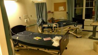 ENTIRE ROOM! (B13) IF YOU SEE IT, YOU CAN TAKE IT!   
 INCUDES BEDS, FURNITURE, DÉCOR, CURTAINS, AIR CONDITIONERS, PRIVACY CURTAIN TRACKS, BEDSIDE TABLES AND MORE!
