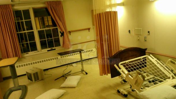 ENTIRE ROOM! (B1) IF YOU SEE IT, YOU CAN TAKE IT!   
 INCUDES BEDS, FURNITURE, DÉCOR, CURTAINS, AIR CONDITIONERS, PRIVACY CURTAIN TRACKS, BEDSIDE TABLES AND MORE! - Image 1 of 4