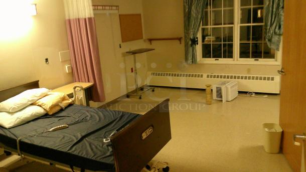 ENTIRE ROOM! (B23) IF YOU SEE IT, YOU CAN TAKE IT!   
 INCUDES BEDS, FURNITURE, DÉCOR, CURTAINS, AIR CONDITIONERS, PRIVACY CURTAIN TRACKS, BEDSIDE TABLES AND MORE! - Image 1 of 3
