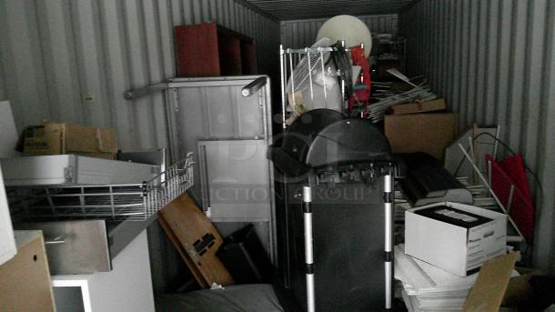 CONEX BOX #3 (NOT INCLUDED) FULL OF ASSORTED MYSTERY ITEMS
*****BUYER MUST TAKE ALL ITEMS******. 

UNKNOWN CONTENTS IN CONEX. BUYER MUST REMOVE ALL ITEMS ON PICKUP DAY OR PAY $500 DISPOSAL FEE. **CONEX BOX ITSELF  IS NOT INCLUDED **

CASH DISCOUNT NOT INCLUDED ON THIS ITEM - Image 2 of 4