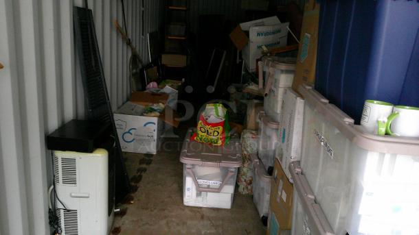CONEX BOX #4 (NOT INCLUDED) FULL OF ASSORTED MYSTERY ITEMS
*****BUYER MUST TAKE ALL ITEMS******. 

UNKNOWN CONTENTS IN CONEX. BUYER MUST REMOVE ALL ITEMS ON PICKUP DAY OR PAY $500 DISPOSAL FEE. **CONEX BOX ITSELF  IS NOT INCLUDED **

CASH DISCOUNT NOT INCLUDED ON THIS ITEM - Image 2 of 3