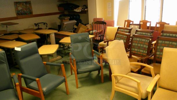 48 CHAIRS! 27 BEDSIDE TABLES! 1 - Image 2 of 5