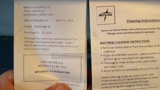 13 MEDLINE MATTRESSES - Image 2 of 3