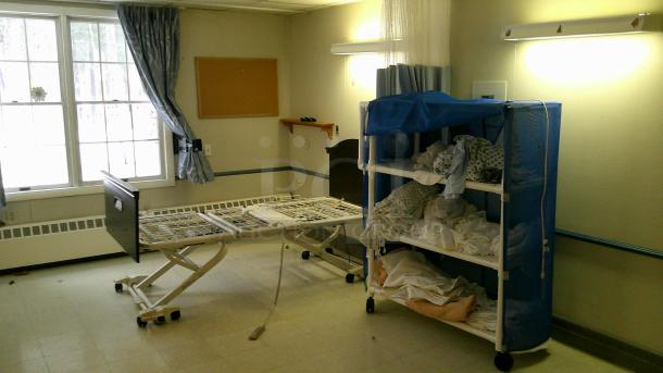 ENTIRE ROOM! IF YOU SEE IT, YOU CAN TAKE IT!   
 INCUDES BEDS, FURNITURE, DÉCOR, CURTAINS, AIR CONDITIONERS, PRIVACY CURTAIN TRACKS, BEDSIDE TABLES AND MORE! - Image 1 of 1