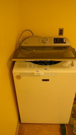 MAYTAG SMART CAPABLE TOP LOAD WASHER!
