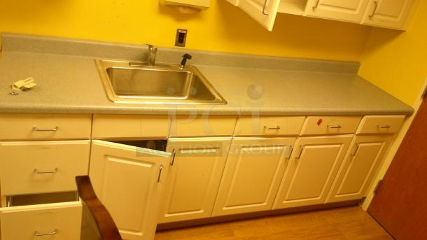 CABINETS W/FAUCET! - Image 2 of 2