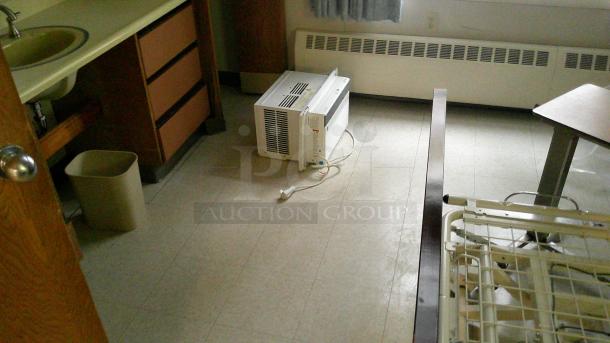 ENTIRE ROOM! (C23) IF YOU SEE IT, YOU CAN TAKE IT!   
 INCUDES BEDS, FURNITURE, DÉCOR, CURTAINS, AIR CONDITIONERS, PRIVACY CURTAIN TRACKS, BEDSIDE TABLES AND MORE! - Image 3 of 3