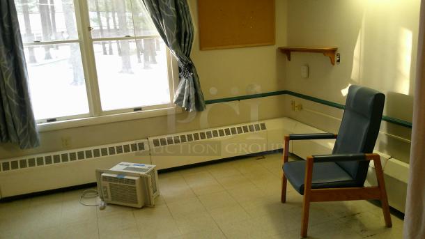 ENTIRE ROOM! (C20) IF YOU SEE IT, YOU CAN TAKE IT!   
 INCUDES BEDS, FURNITURE, DÉCOR, CURTAINS, AIR CONDITIONERS, PRIVACY CURTAIN TRACKS, BEDSIDE TABLES AND MORE! - Image 2 of 3