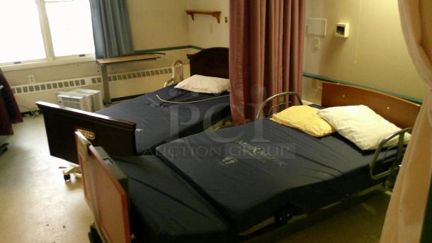 ENTIRE ROOM! (C9) IF YOU SEE IT, YOU CAN TAKE IT!   
 INCUDES BEDS, FURNITURE, DÉCOR, CURTAINS, AIR CONDITIONERS, PRIVACY CURTAIN TRACKS, BEDSIDE TABLES AND MORE! - Image 1 of 3