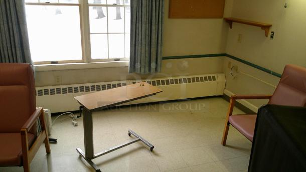 ENTIRE ROOM! (C4) IF YOU SEE IT, YOU CAN TAKE IT!   
 INCUDES BEDS, FURNITURE, DÉCOR, CURTAINS, AIR CONDITIONERS, PRIVACY CURTAIN TRACKS, BEDSIDE TABLES AND MORE! - Image 2 of 3