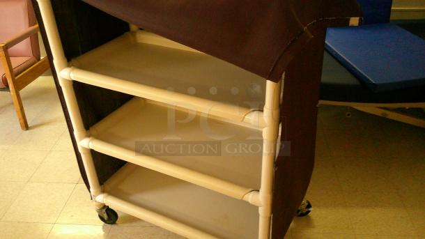 ENTIRE ROOM! (C4) IF YOU SEE IT, YOU CAN TAKE IT!   
 INCUDES BEDS, FURNITURE, DÉCOR, CURTAINS, AIR CONDITIONERS, PRIVACY CURTAIN TRACKS, BEDSIDE TABLES AND MORE! - Image 3 of 3