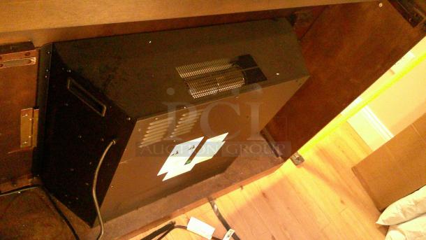 ELECTRIC FIREPLACE IN MANTEL 52"x 18" - Image 3 of 3