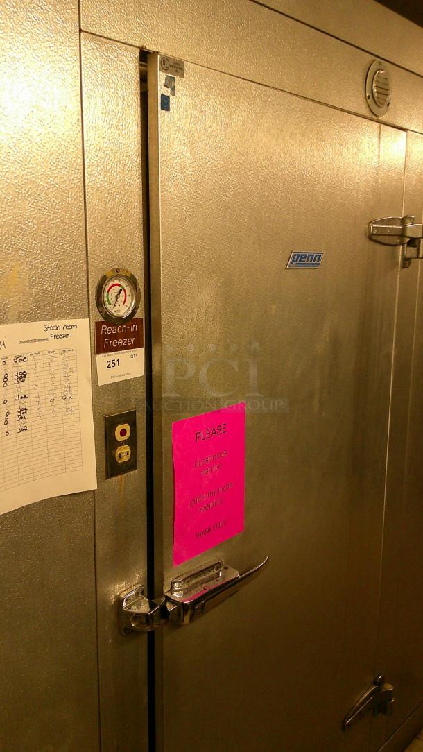 PENN REACH IN FREEZER! 69"x90" - Image 1 of 5