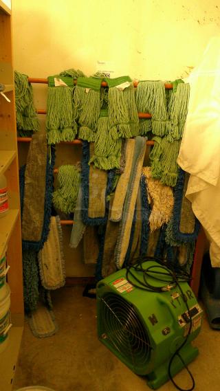 LAUNDRY CHEMICAL ROOM!