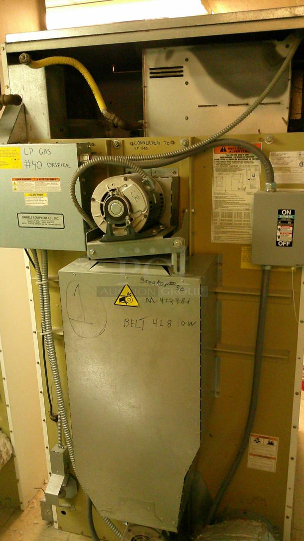 DANIELS UNIMAC 75LB COMMERCIAL DRYER!
BUYER MUST REMOVE ON PICKUP DAY. - Image 2 of 2