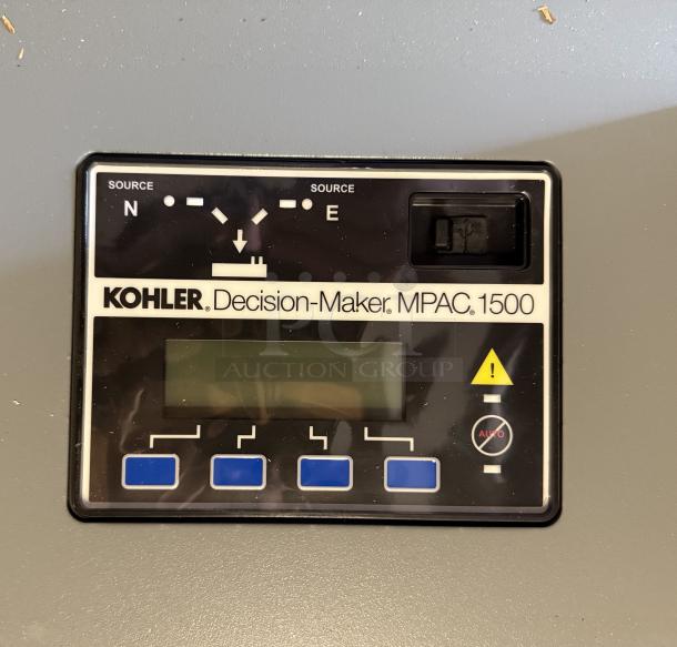 **BRAND NEW IN CRATE!** KOHLER 800 AMP 3PH-120/208V Nema 3R Automatic Transfer Switch $10,200 ORIGINAL PRICE! - Image 2 of 5
