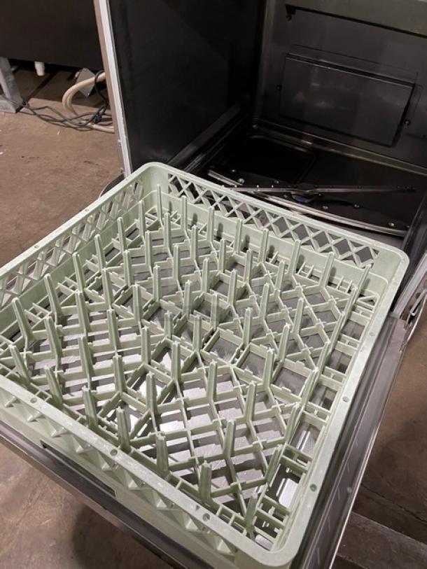 Hobart! New Body Style! Advansys Series Commercial Stainless Steel High Temperature Undercounter Dishwasher! Energy Star Certified! With Full Size Peg Rack! Model: LXER SN: 231215981! 120/208-240V 1 Phase! - Image 5 of 9
