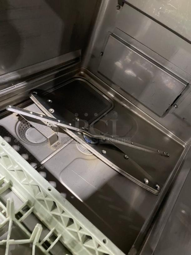 Hobart! New Body Style! Advansys Series Commercial Stainless Steel High Temperature Undercounter Dishwasher! Energy Star Certified! With Full Size Peg Rack! Model: LXER SN: 231215981! 120/208-240V 1 Phase! - Image 6 of 9