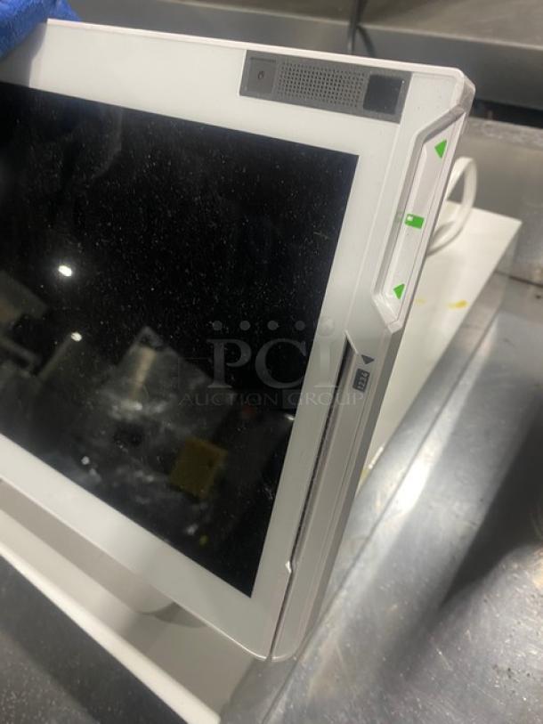 Clover Commercial White Countertop Touch Screen POS System! With Clover Receipt Printer & Cash Drawer! SN: C0S1UQ20360216! All One Money! - Image 8 of 10
