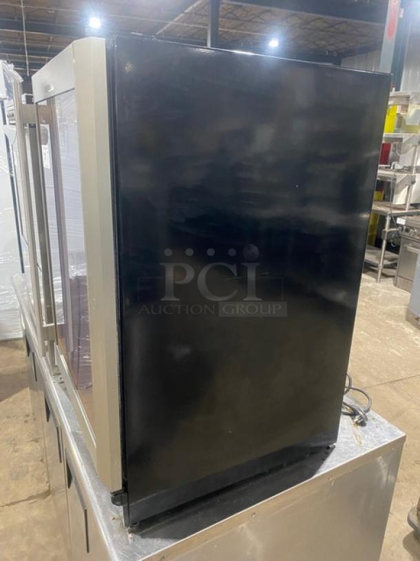 Monogram Commercial Single Door Refrigerated Countertop Beverage Center! Model: ZDBT240PABS SN: MT070441! 120V! - Image 2 of 8