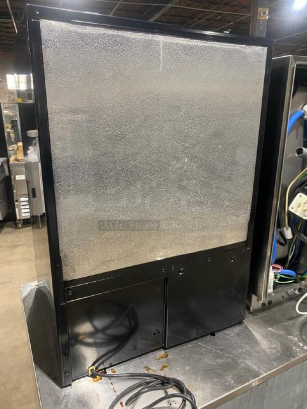 Monogram Commercial Single Door Refrigerated Countertop Beverage Center! Model: ZDBT240PABS SN: MT070441! 120V! - Image 3 of 8
