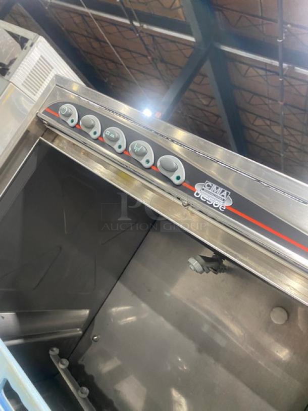 CMA Commercial Stainless Steel High Temperature Undercounter Dishwasher! Energy Star Certified! Model: UC50E SN: 902856! 220V-240V 1 Phase! - Image 7 of 9