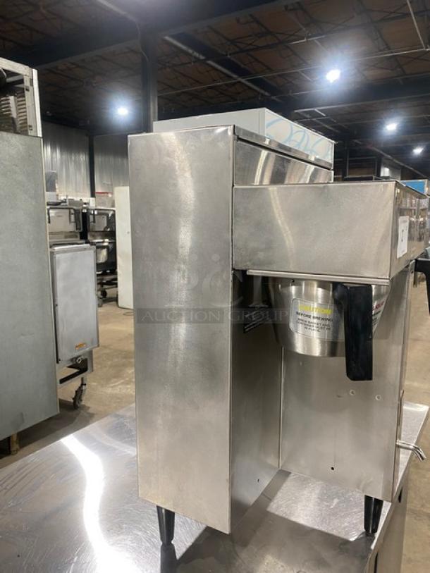 Fetco Extractor Series Commercial Stainless Steel Electric Powered Countertop Twin Coffee Brewer! With Brew Baskets! Model: CBS-2032! On Legs! - Image 2 of 8