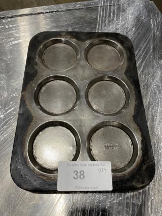 Chicago Metallic Commercial 6-Cup Muffin Top Pans! All One Money!