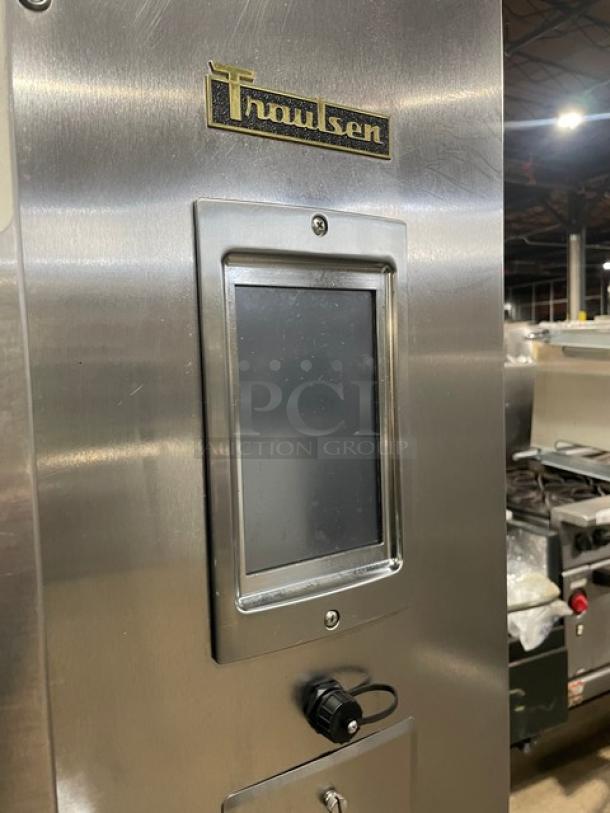 Traulsen Commercial Stainless Steel Left Hinged Self-Contained Reach In Blast Chiller! With On-Board Printer! With Built In Pan Holding Racks & 3 Food Probes! Model: TBC13 SN: T87914G17! 208-230/115V! - Image 8 of 9