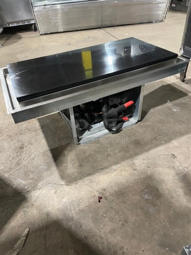 Delfield Commercial Stainless Steel Electric Powered Drop-In Granite Cold Slab/Frost Top! Model: N8245GP SN: 1905150000933! 115V 1 Phase! - Image 4 of 10