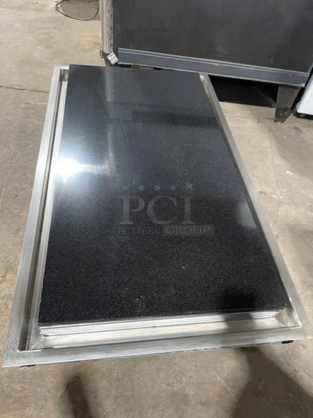Delfield Commercial Stainless Steel Electric Powered Drop-In Granite Cold Slab/Frost Top! Model: N8245GP SN: 1905150000933! 115V 1 Phase! - Image 5 of 10