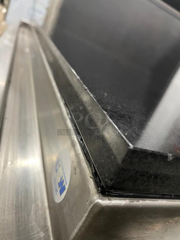Delfield Commercial Stainless Steel Electric Powered Drop-In Granite Cold Slab/Frost Top! Model: N8245GP SN: 1905150000933! 115V 1 Phase! - Image 6 of 10