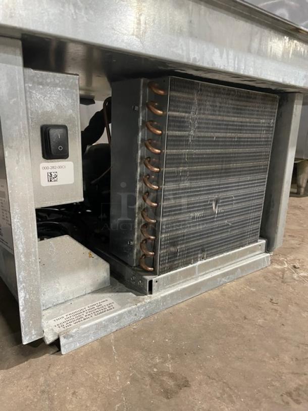 Delfield Commercial Stainless Steel Electric Powered Drop-In Granite Cold Slab/Frost Top! Model: N8245GP SN: 1905150000933! 115V 1 Phase! - Image 9 of 10