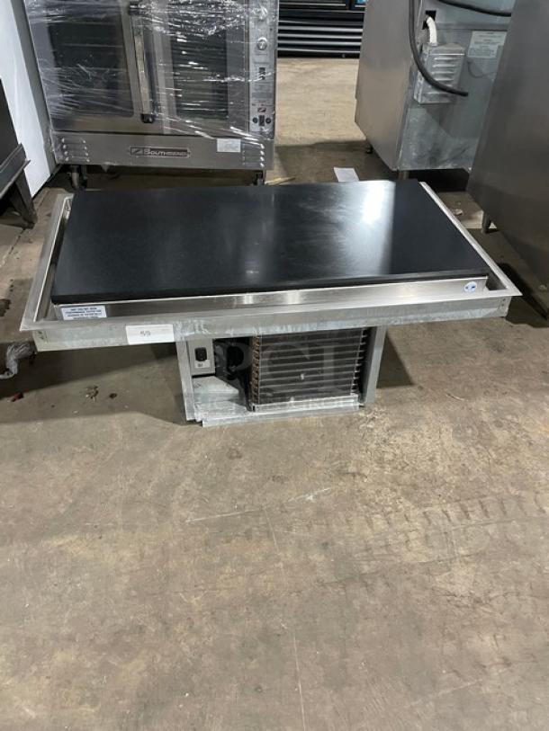 Delfield Commercial Stainless Steel Electric Powered Drop-In Granite Cold Slab/Frost Top! Model: N8245GP SN: 1905150000933! 115V 1 Phase! - Image 1 of 10