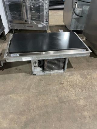 Delfield Commercial Stainless Steel Electric Powered Drop-In Granite Cold Slab/Frost Top! Model: N8245GP SN: 1905150000933! 115V 1 Phase!