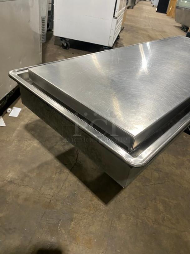 Atlas Metal Commercial Stainless Steel Electric Powered Drop-In Cold Slab/Frost Top! Model: WF-4 SN: 75-76! 115V! - Image 2 of 7