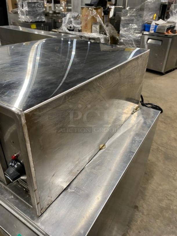 Wells Commercial Stainless Steel Electric Powered Narrow Countertop Single Warming Drawer! Model: RWN1 SN: DWN11221A0006! 120V! - Image 3 of 8