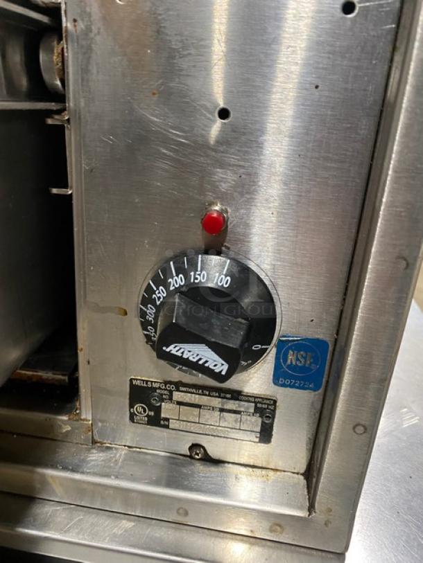 Wells Commercial Stainless Steel Electric Powered Narrow Countertop Single Warming Drawer! Model: RWN1 SN: DWN11221A0006! 120V! - Image 6 of 8