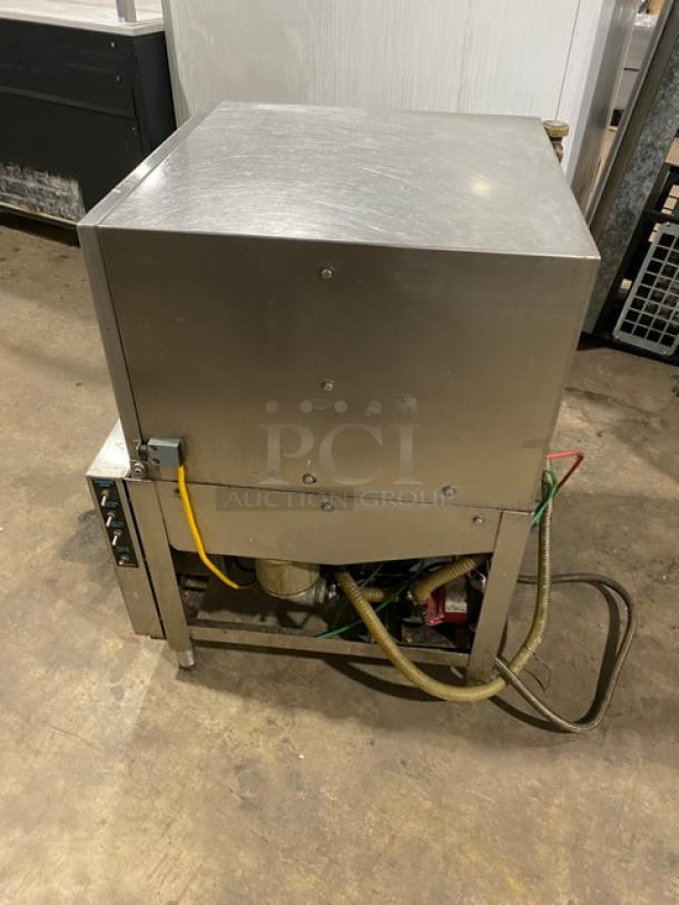 American Dish Service ET Series Commercial Stainless Steel Undercounter Dishwashing Machine! SN: WWS080206! 120V! On Legs! - Image 3 of 8